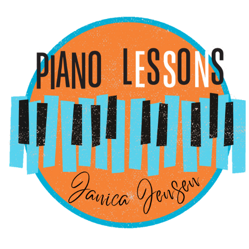 Piano Lessons with Janica Jensen logo